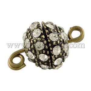 Calamite: Magnetverschluss Strass 18x10mm altgold – Nuovo (secondo la descrizione) da Alpnachstad venduto da perlengaby