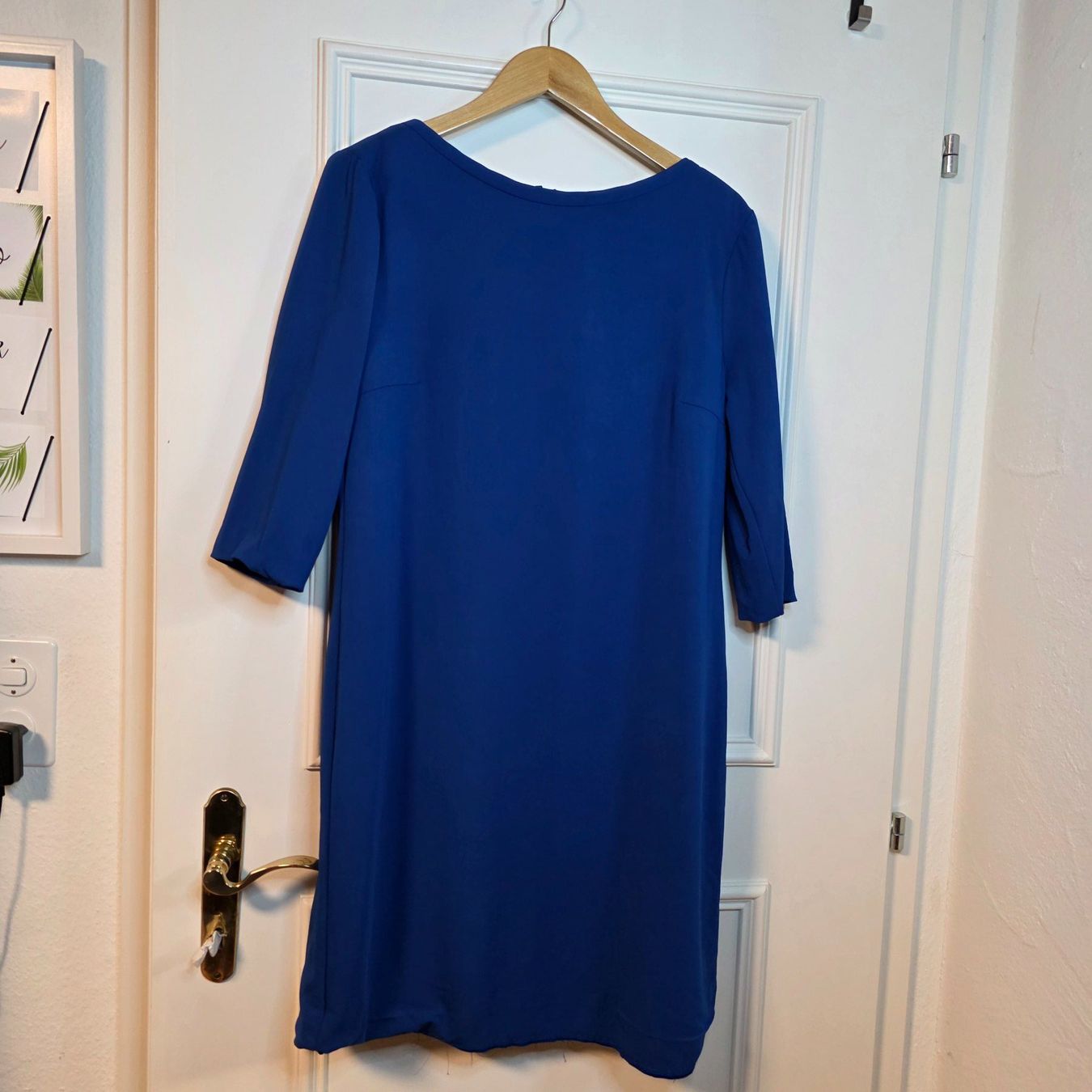 Hallhuber Vestiti: Hallhuber Donna Kleid Gr. 44 Blau – Usato da Wald ZH venduto da CapLux 2