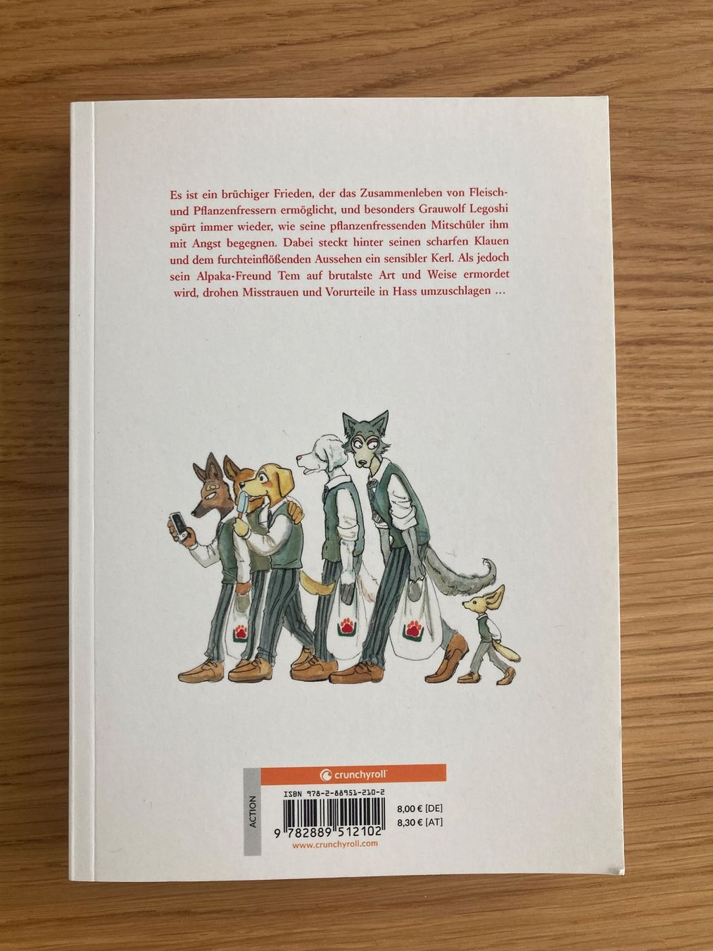 Fumetti: Beastars | Manga | Band 1 – Usato da Schlieren venduto da MIROKI 1