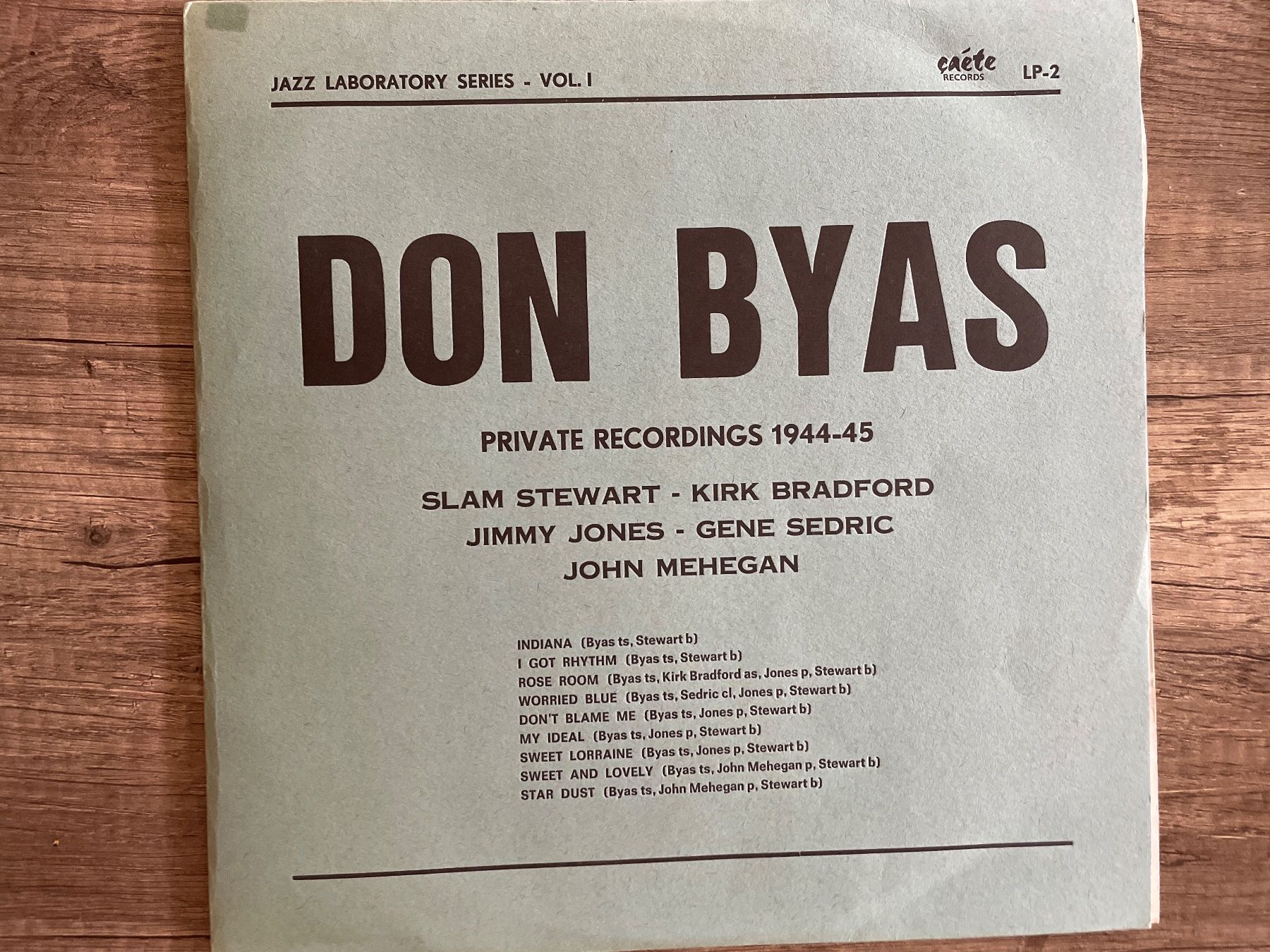Schallplatten: S253 Don Byas – Gebraucht aus Frutigen von Philippe_jsp