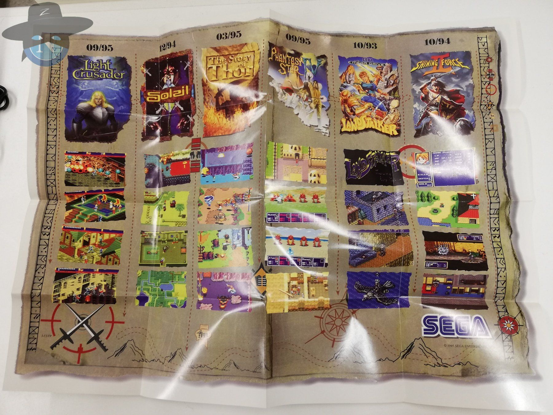 Sega Giochi: Light Crusader inkl. Poster / Sega Mega Drive – Usato da St. Gallen venduto da zorro_dc 4