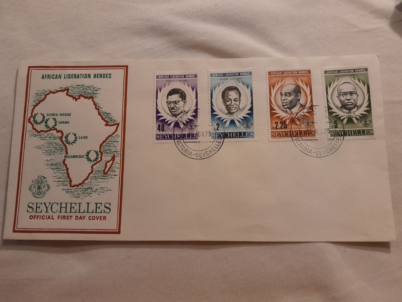 Alle Briefmarken: Enveloppe Seychelles 1979 – Gebraucht aus Marly von globetrotter1723