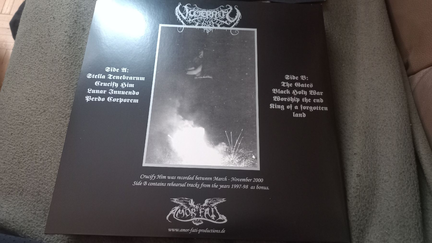 Schallplatten: Nocternity-Crucify..Vinyl LP BLACK METAL – Gebraucht aus Olten von Donatello1984 1