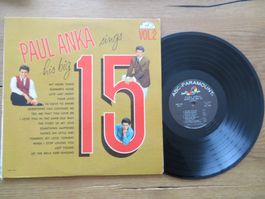 Paul Anka - Sings His Big 15 - Vinyl LP