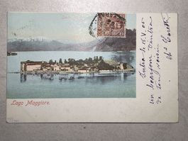Antike Ansichtskarte Lago Maggiore