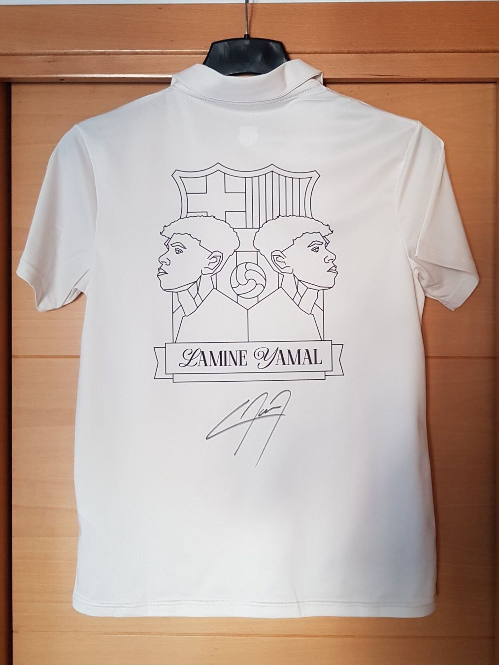 Lamine Yamal - FC Barcelona Spezial Trikot 2025 - Signiert (Neu (gemäss