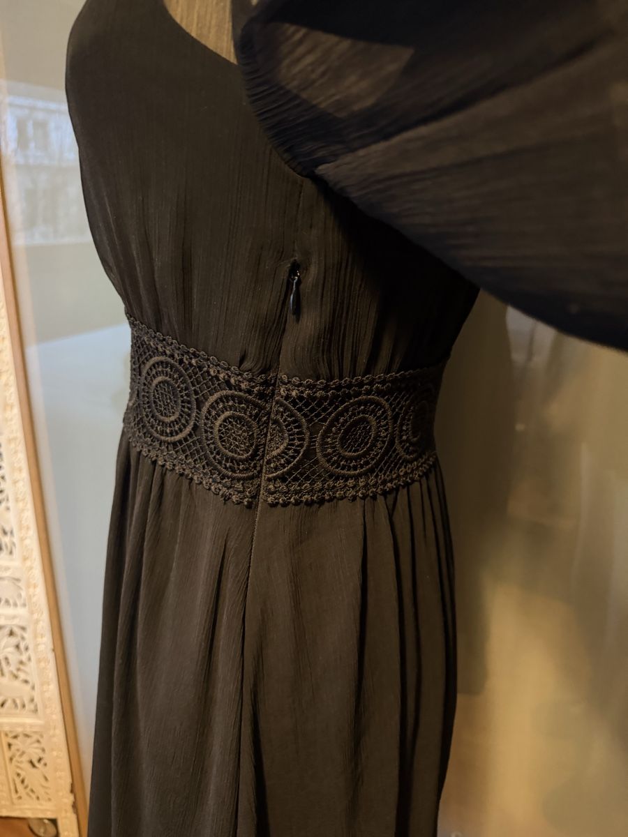 Kookai Vestiti: Robe Kookai mousseline noire – Usato da lausanne venduto da annec777 2