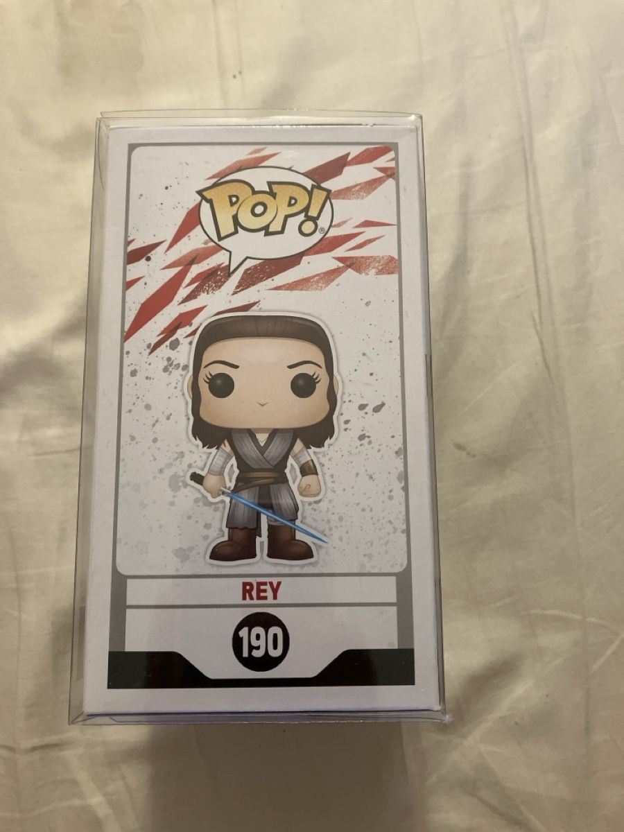 Funko Statuette: Funko Pop, Rey, Star Wars, 190 – Nuovo e nell'imballaggio originale da Rochefort venduto da ise_c7lc 3
