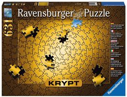 Ravensburger 631 Teile Puzzle Krypt Metallic gold