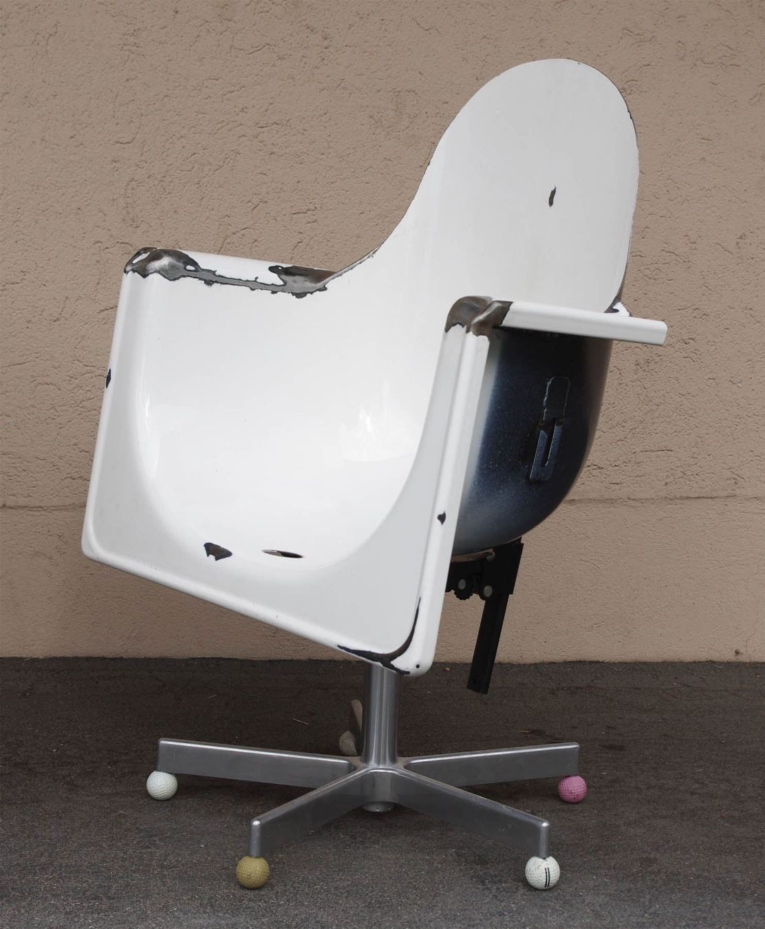 Poltrone: 1 von 2 Designer Stahl-Sessel - optional mit Schaffell – Nuovo (secondo la descrizione) da Meggen venduto da Trouvaillen 6