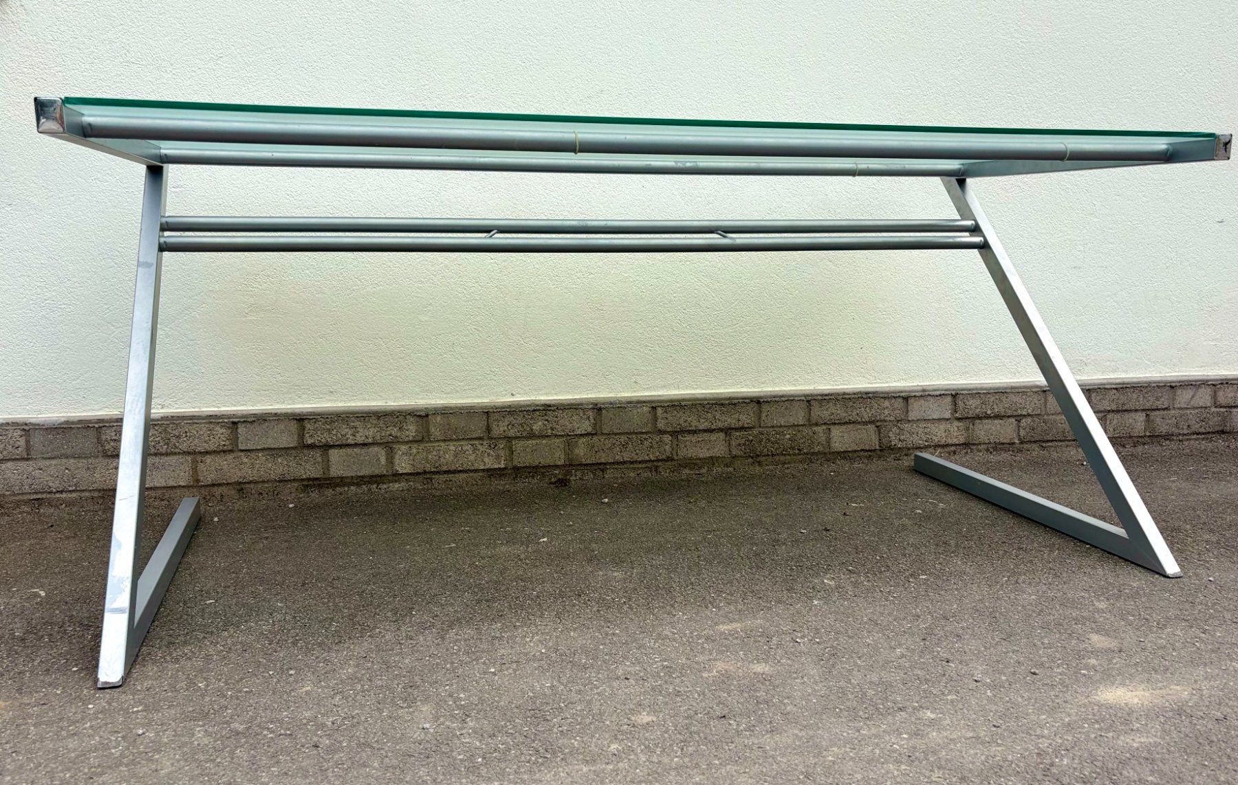 Schreibtische: Glastisch – Gebraucht aus Zürich von Drahtzug 4