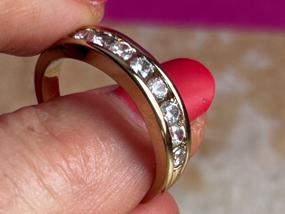 Anelli: Goldiger Ring  HOCHZEIT Gr. 55 – Usato da Laufen venduto da Bellavitaboom 8