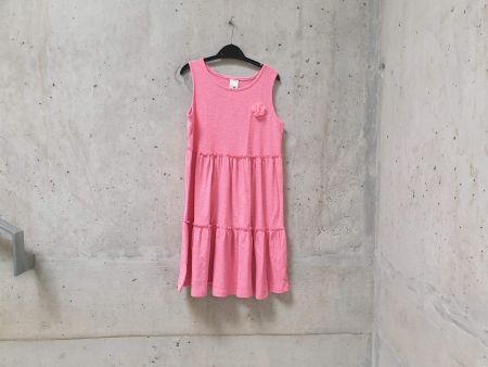 Robe sans manches C&A, rose bonbon, fille, taille 128