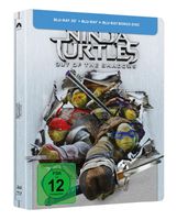 Blu-ray Teenage Mutant Ninja Turtles- Steelbook 3D + Blu-ray