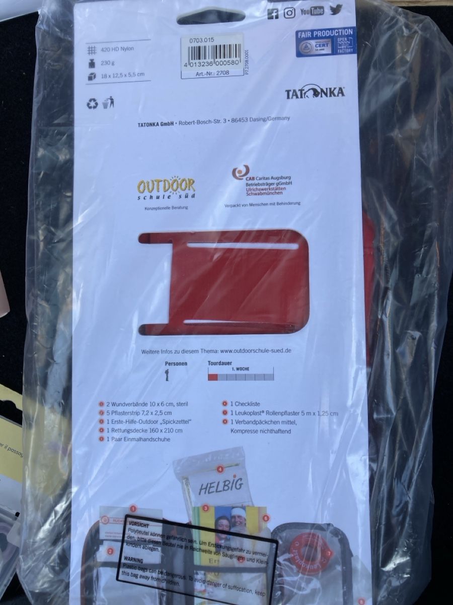 Kit di pronto soccorso: Erstehilfe-Set ungeöffnet – Nuovo e nell'imballaggio originale da Muri AG venduto da Hyundaii30N 1