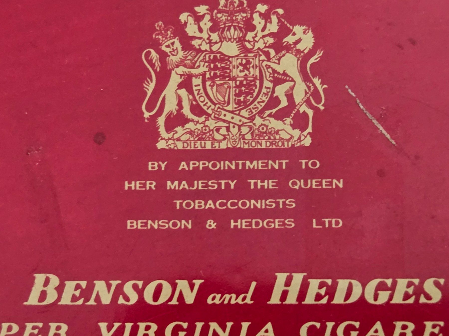 Barattoli: Swissair Benson & Hedges Vintage Zigarettendose – Usato da Bettingen venduto da Wedgetail-Eagle2 3