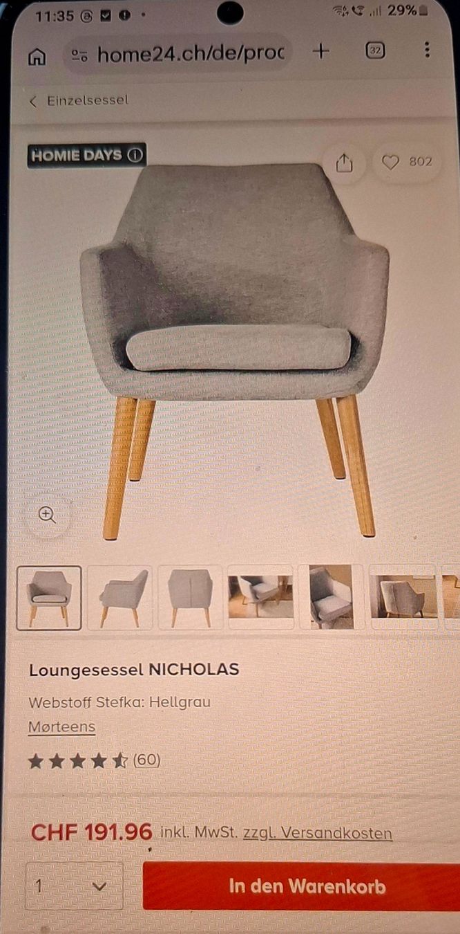 Poltrone: Lounge-Sessel – Usato da Muri AG venduto da Lilo35 3