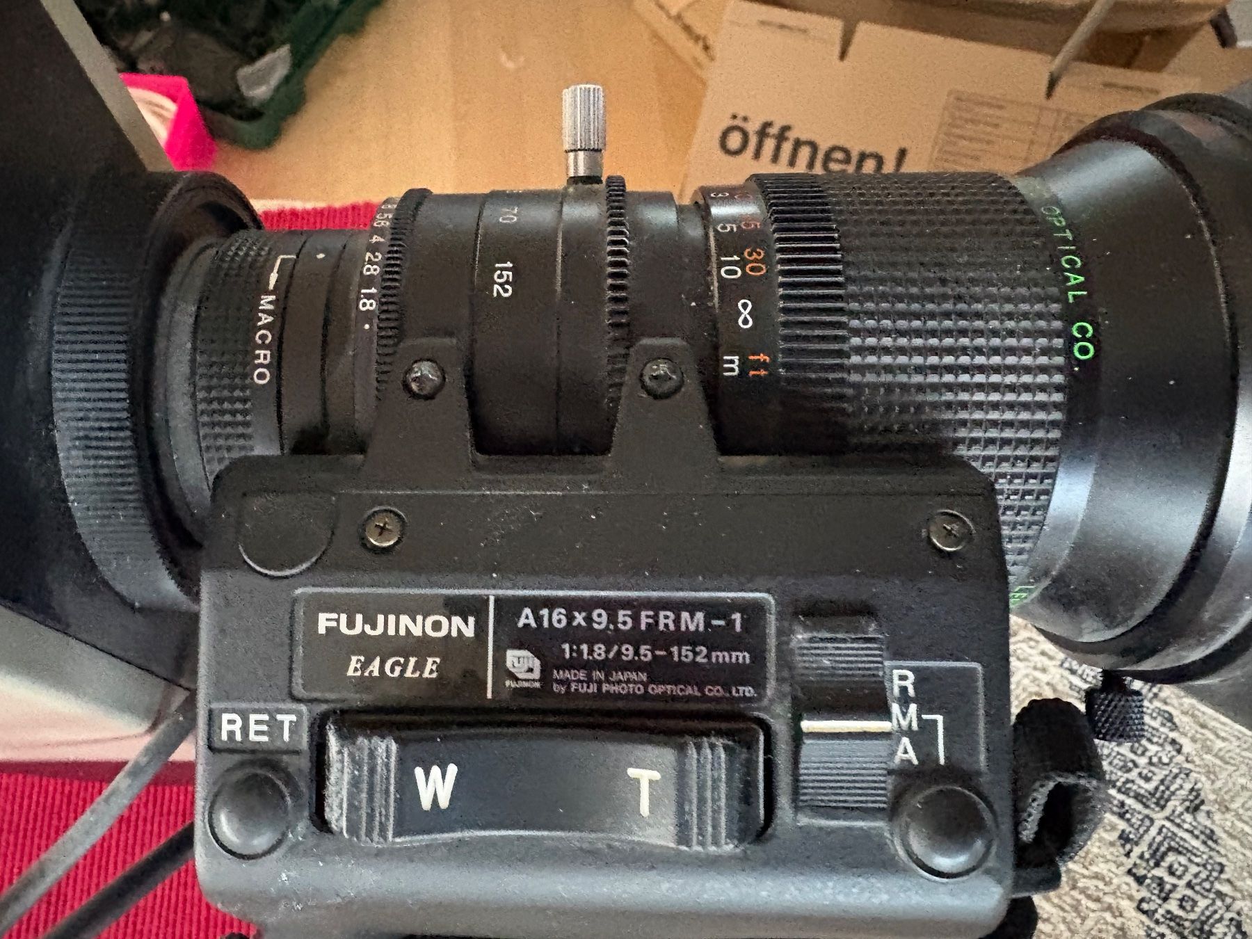 Fujinon Obiettivi: Fujinon B4 Mount Linse 1.8 – Usato da Brunnen venduto da balduin86 1