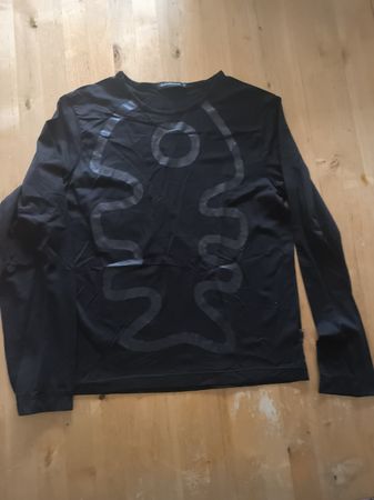 T-shirt manches longues Diplodocus noir Taille 3