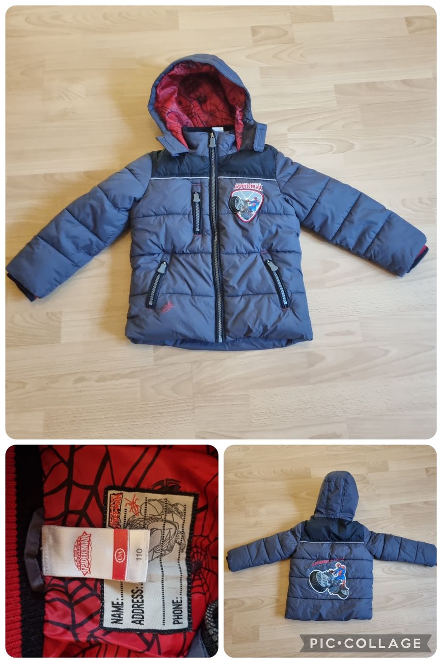 C&A Jacken & Mäntel: Winterjacke Spiderman, Gr. 110 – Gebraucht aus Mörschwil von mar_t9k9 3