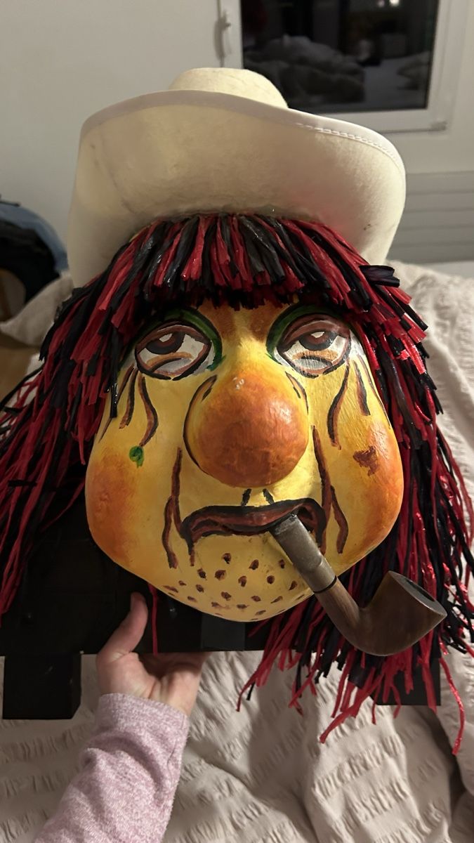 Masken: Waggislarve Fasnachtsmaske – Gebraucht aus Filzbach von flowerpower14 1