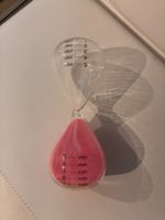 Clessidra rosa 5 minuti vetro nuovo
