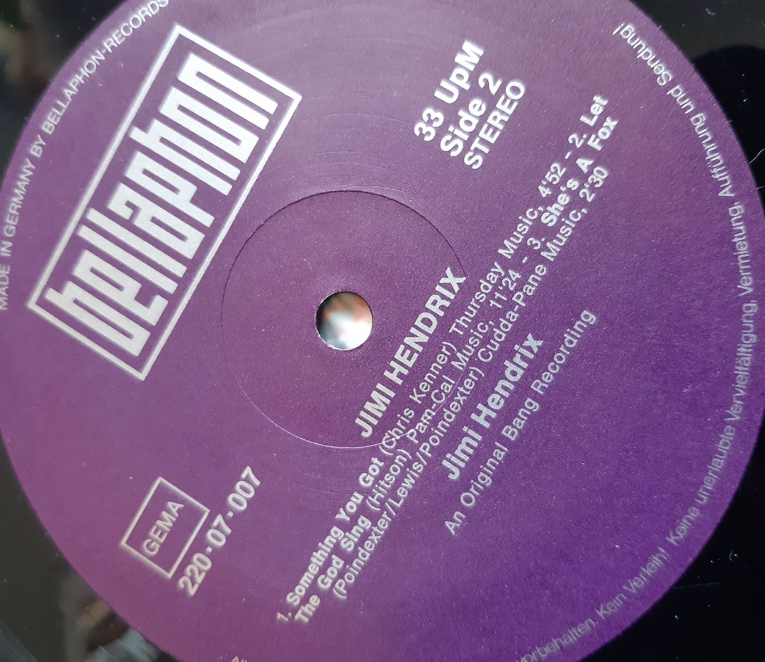 Schallplatten: Jimi Hendrix – Gebraucht aus Frick von kyb_yq8h 3