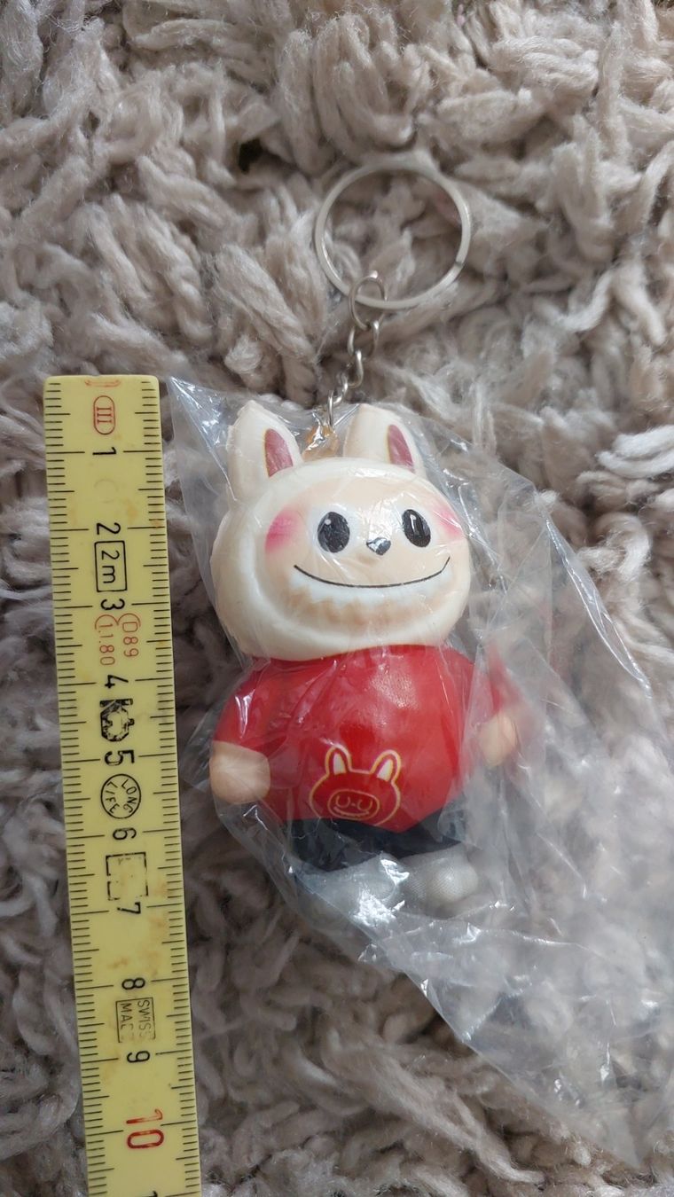 Portachiavi: Niedlicher Labubu Squishy Anhänger – Nuovo e nell'imballaggio originale da Hittnau venduto da Razorback_1971 2