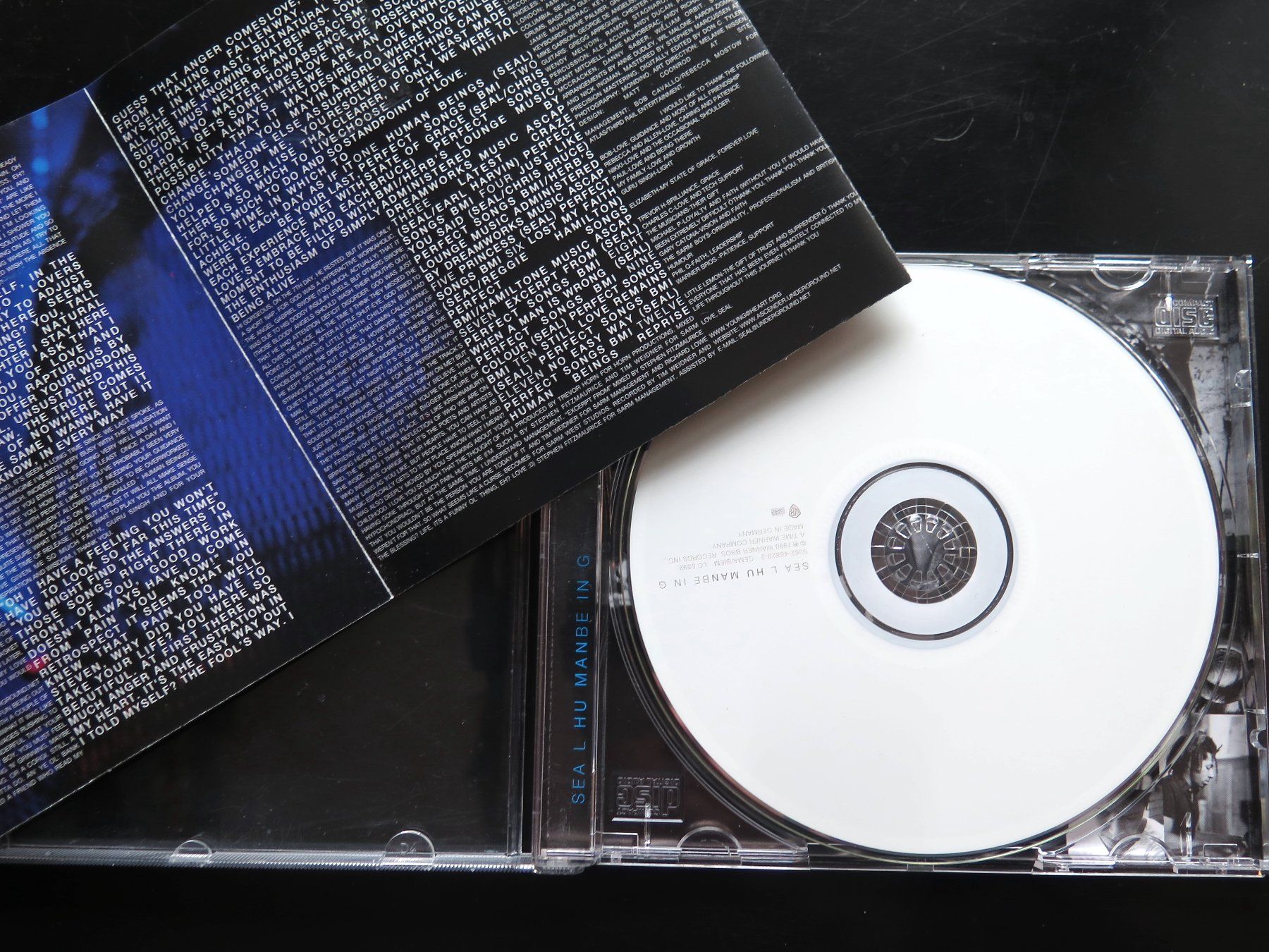 CD: (p) CD SEAL: Human Being, 1998 – Usato da Bern venduto da Balzamico 2