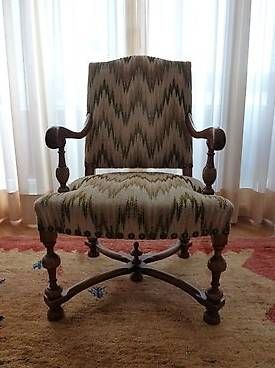 Poltrone: Fauteuil ancien tissu velours – Usato da Lausanne venduto da atia00 1