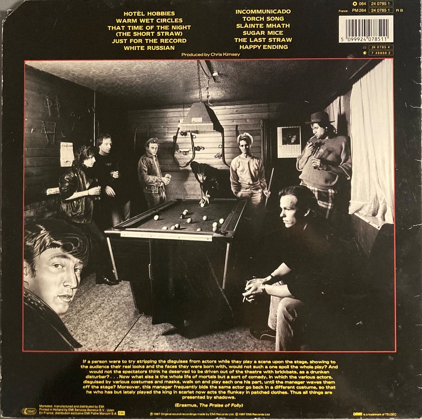 Dischi in vinile: MARILION - CLUTCHING AT SRAWS – Usato da Poliez-Pittet venduto da Newtown-Records 1