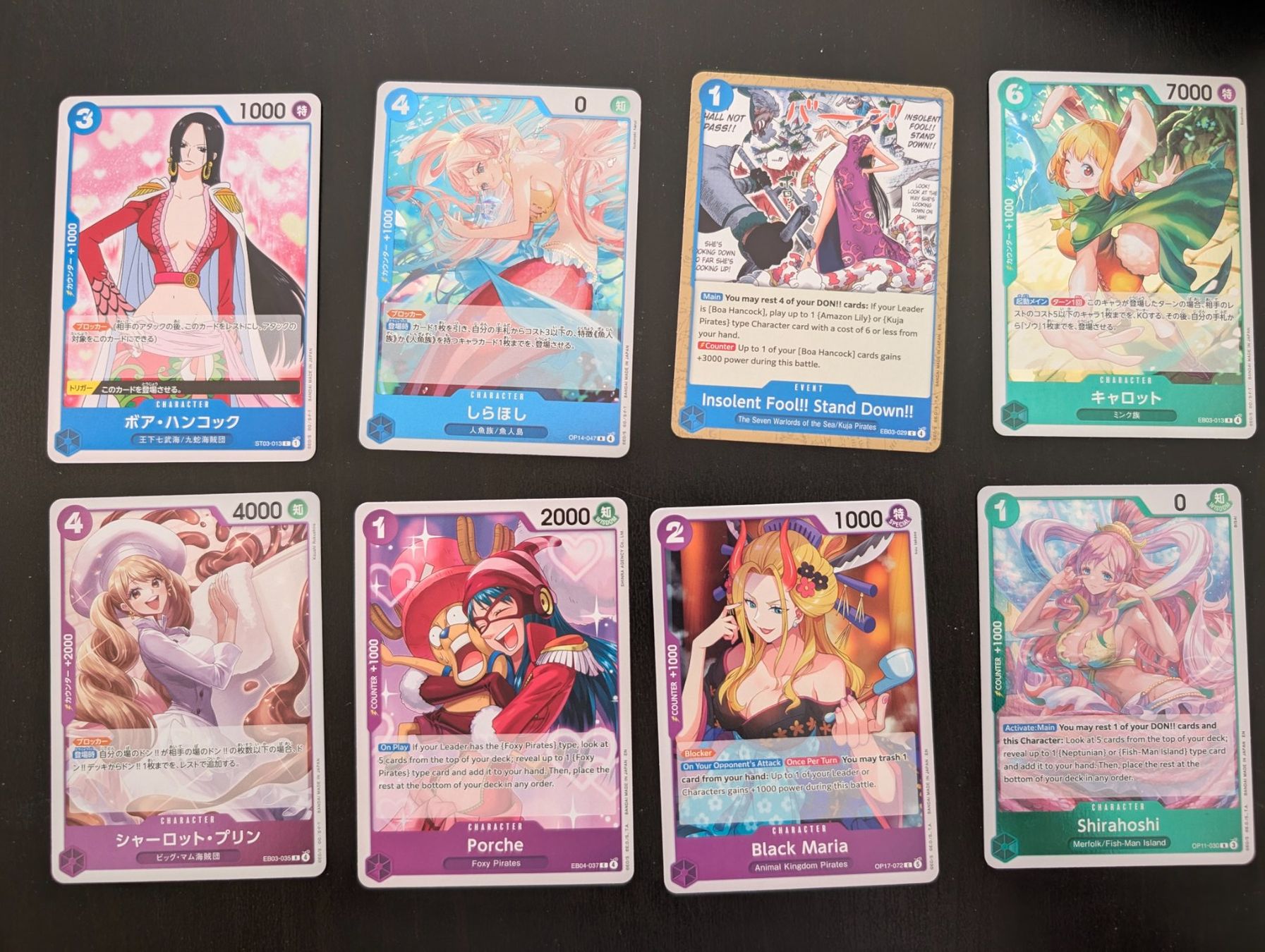 Bandai Sammelbilder & Trading cards: One Piece TCG Karten, Heroines – Neu (gemäss Beschreibung) aus Winterthur von Sushy-Power