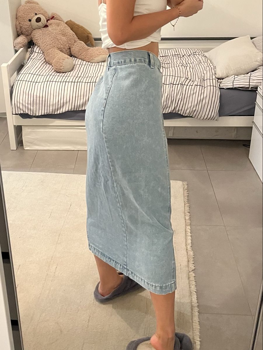 Gonne: Jupe longue en jeans taille M – Nuovo (secondo la descrizione) da Aigle venduto da sow_m7gm 1