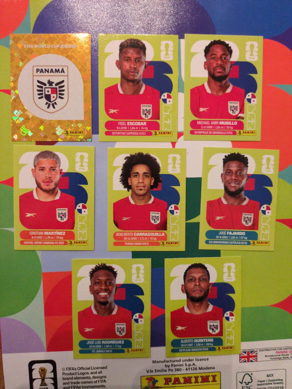 Panini Carte collezionabili: Panini Panama Set – Nuovo (secondo la descrizione) da Rapperswil SG venduto da sau_p7ft