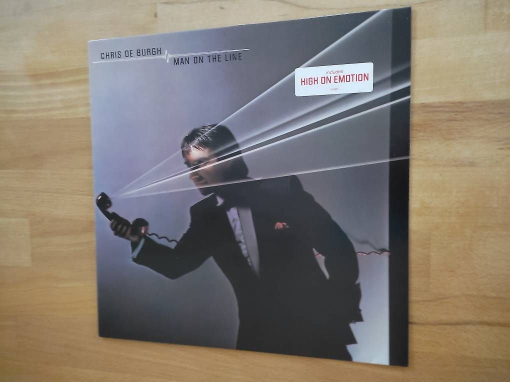 Dischi in vinile: LP Vinyl, CHRIS DE BURGH, Man on the line – Usato da Zielebach venduto da Teneristi