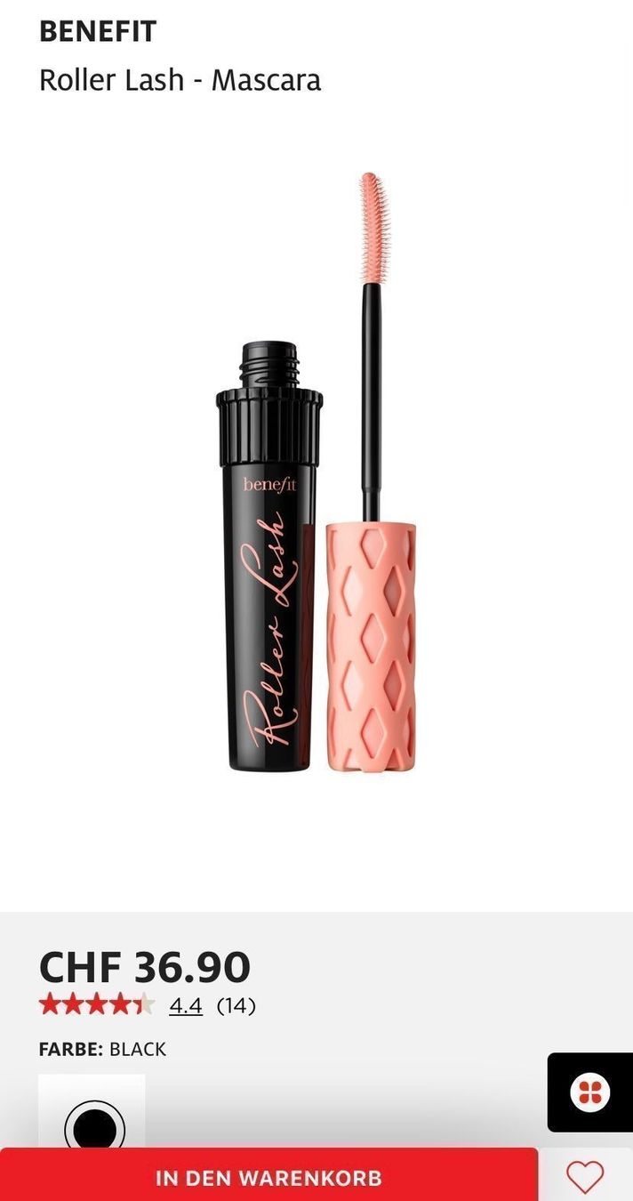 Make-up: benefit Roller Lash Mascara,Neu,Fullsize,Ladenpreis CHF36.90 – Neu und originalverpackt aus Zürich von deruja 4