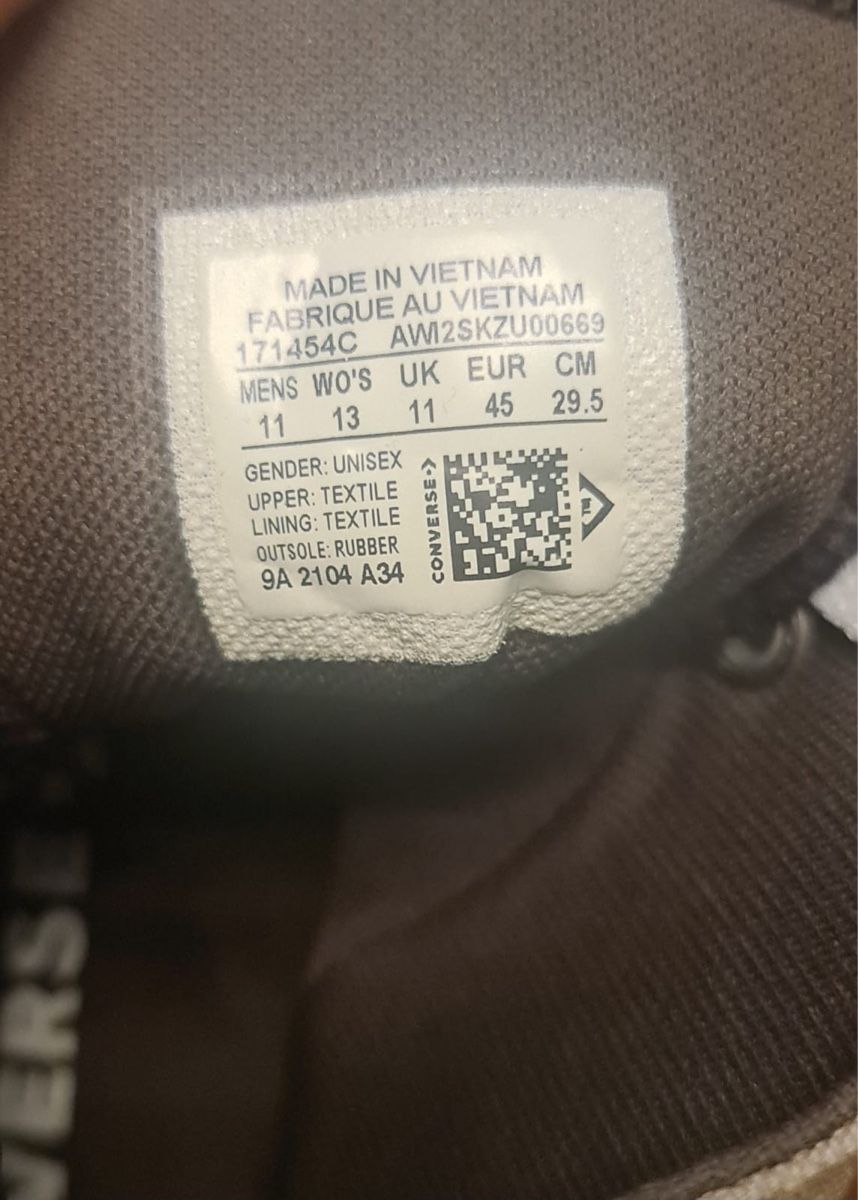 Converse Scarpe da uomo: Original Converse Sneakers Grösse 45 – Nuovo (secondo la descrizione) da Zürich venduto da ok1 5