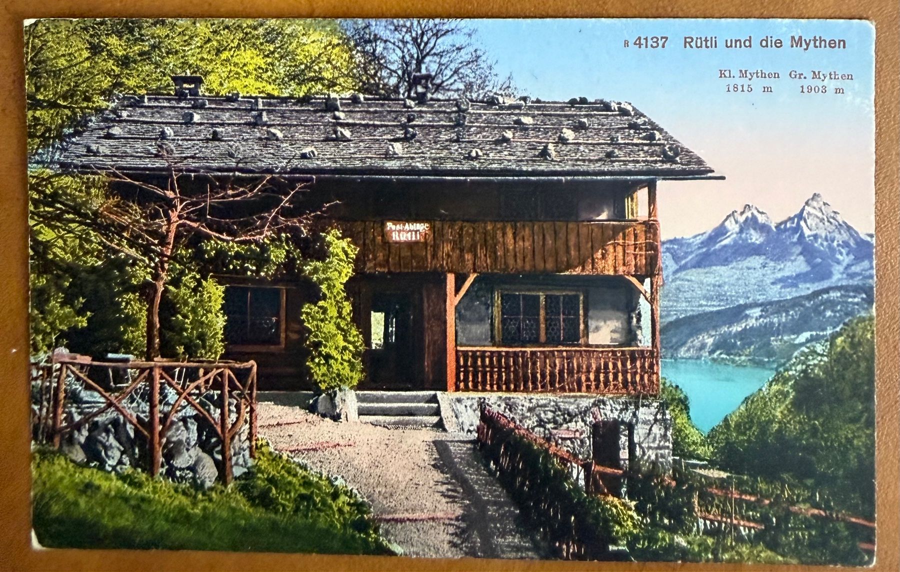 Ansichtskarten: Rütli - AK – Gebraucht aus Lutry von Ediego