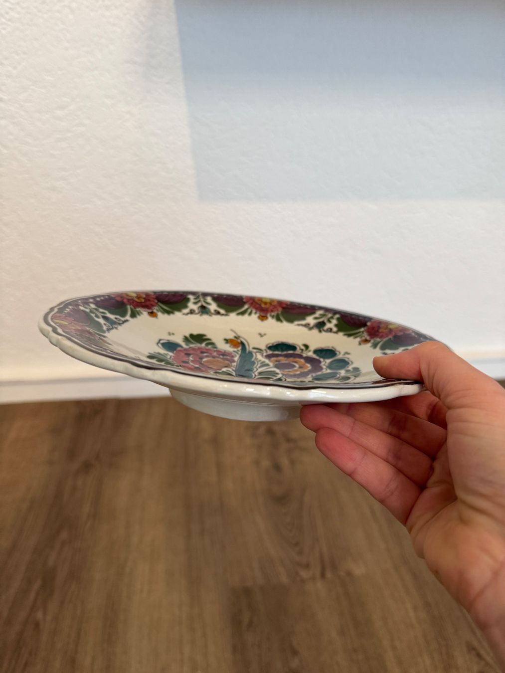 Piatti: Delft Polychrome 1977 Teller Handpainted Holland D: 22cm – Usato da Fislisbach venduto da chili2006 5