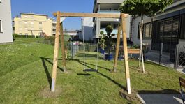 Holzschaukel für Kinder, sehr stabil, Gartenschaukel