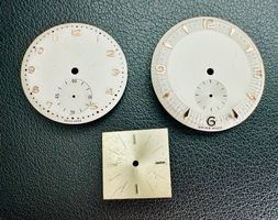 LOT DE 3 CADRANS 19 à 34 mm