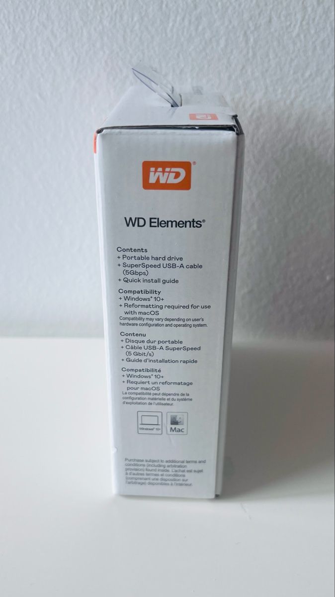 Western Digital Dischi rigidi: WD Elements Portable 2TB – Nuovo e nell'imballaggio originale da Rheinfelden venduto da Storm1905 2