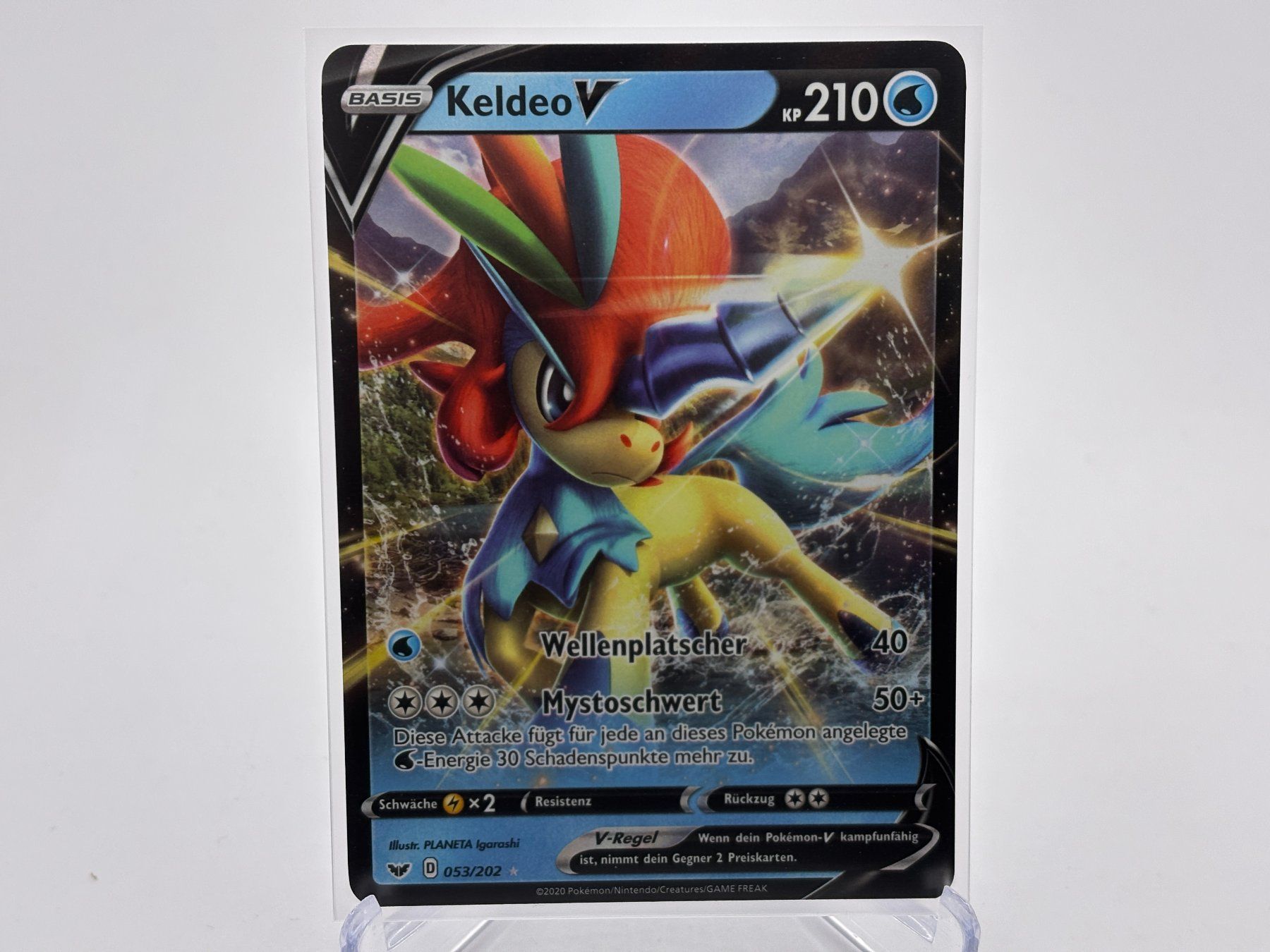 Pokémon Carte collezionabili: Schwert & Schild - Keldeo V  (SSH 53) - DE – Nuovo (secondo la descrizione) da Allschwil venduto da Bullach