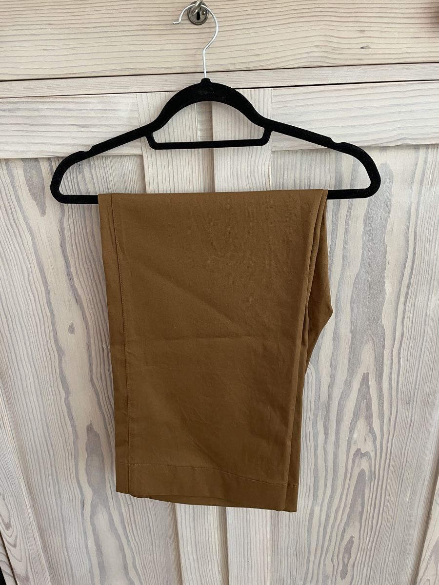 Massimo Dutti Pantaloni: Hose mit weitem Bein Baumwolle 38, massimo dutti, ocker – Usato da Basel venduto da non_vn79 1