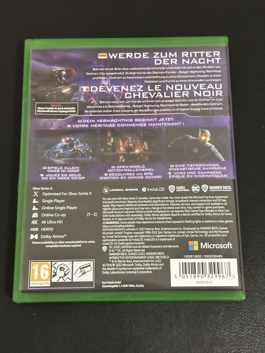 Spiele: Gotham Knights Xbox Series X – Gebraucht aus Luzern von Armastra 1