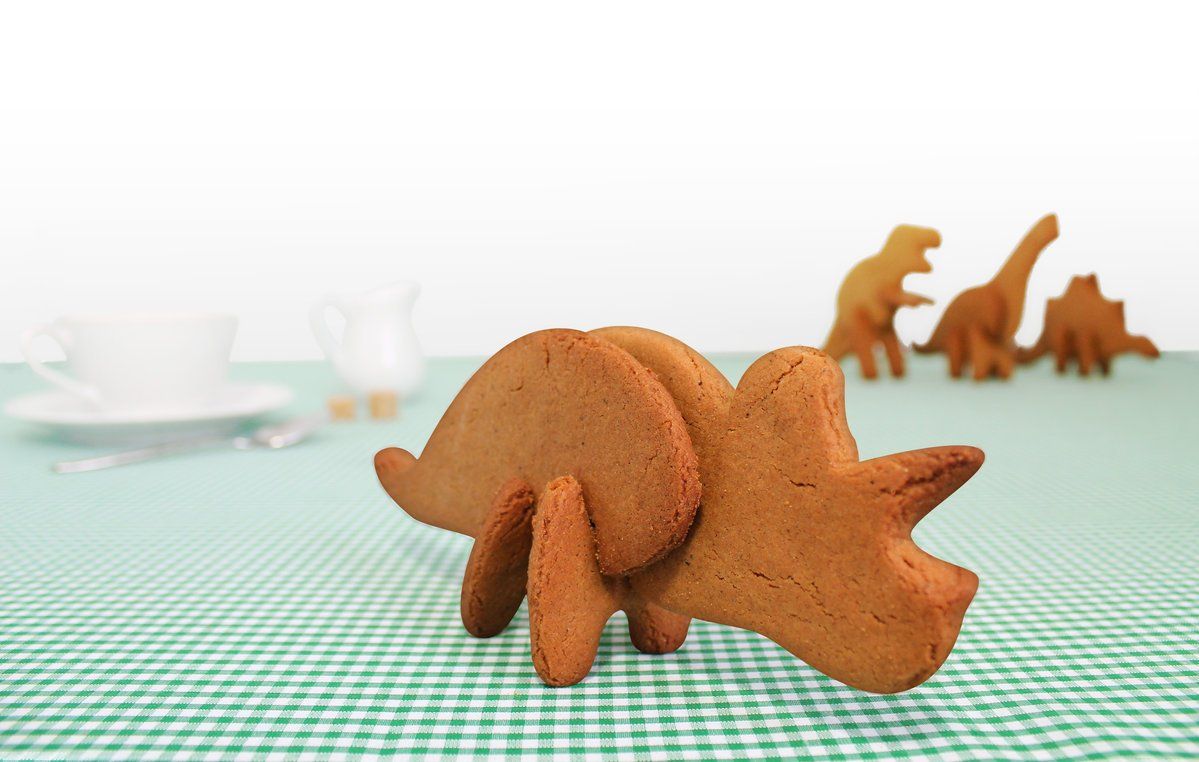 Teglie da forno: 3D Dinosaurier Cookie Cutters 3er-Set – Nuovo e nell'imballaggio originale da Schwyz venduto da mucholoco 4