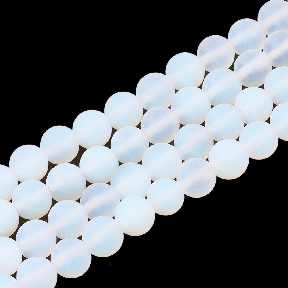 Edelsteine: Opalit Perlen 4mm matt – Neu (gemäss Beschreibung) aus Alpnachstad von perlengaby 1
