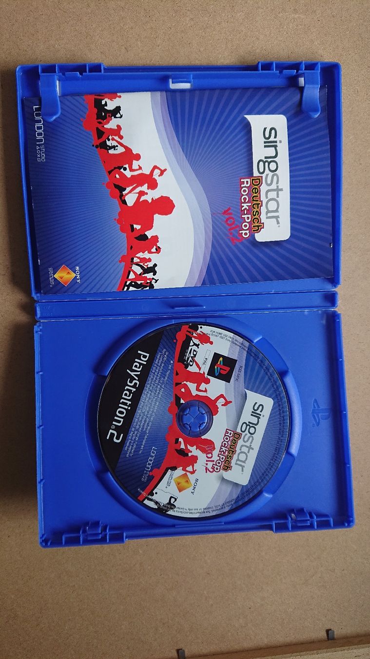 Spiele: Singstar Deutsch Rock-Pop Vol. 2 - Playstation 2 - PS2  – Gebraucht aus Chur von FreakofRarity 2