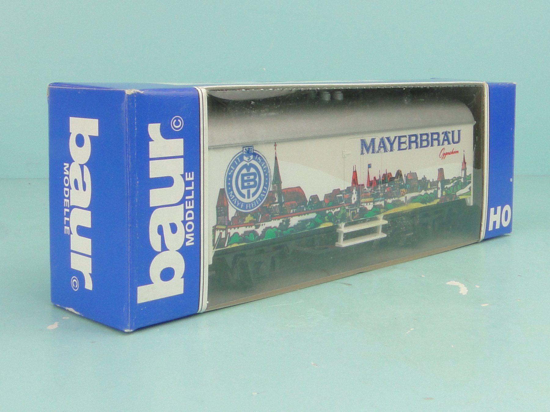 Modellini di ferrovie: BAUR/ROCO Brauerei Mayerbräu – Usato da Bülach venduto da cann11 1