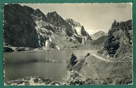 Engelberg, Trübsee mit Hanghorn und Hutstock, ungelaufen